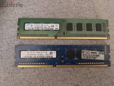 2x2GB DDR3 RAM (4GB Total)