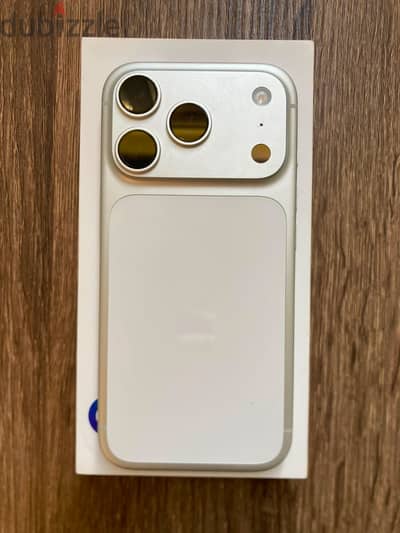 iPhone 17 Pro 256GB Silver – Battery 97% – حالة ممتازه جداً
