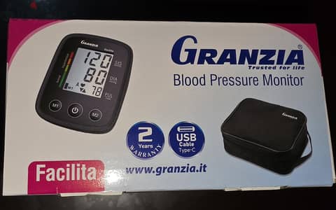 Digital blood pressure monitor Facilita by Granziaجهاز ضغط جرانزيا