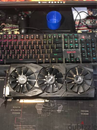 RX 580 8GB STRIX كارت شاشه 3 مراوح جيمنج