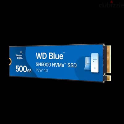 500GB WD Blue SN5000 SSD PCIe Gen4 x4 NVMe M. 2 2280