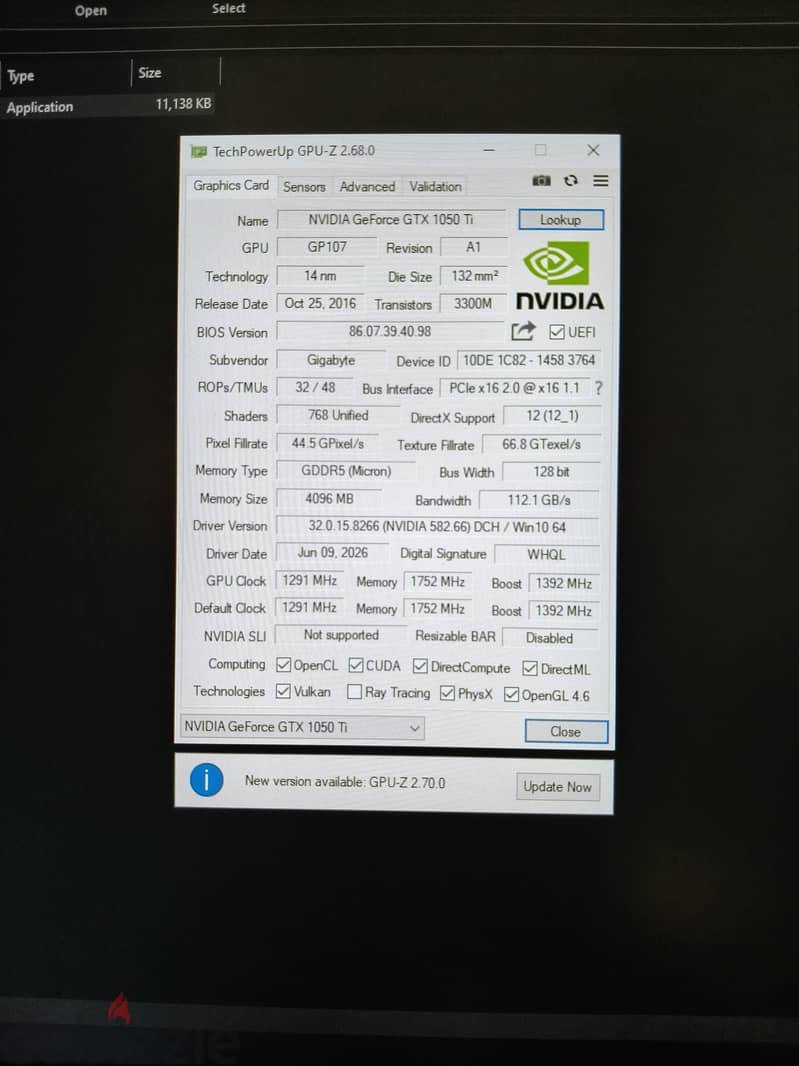 1050 Ti 4GB 2