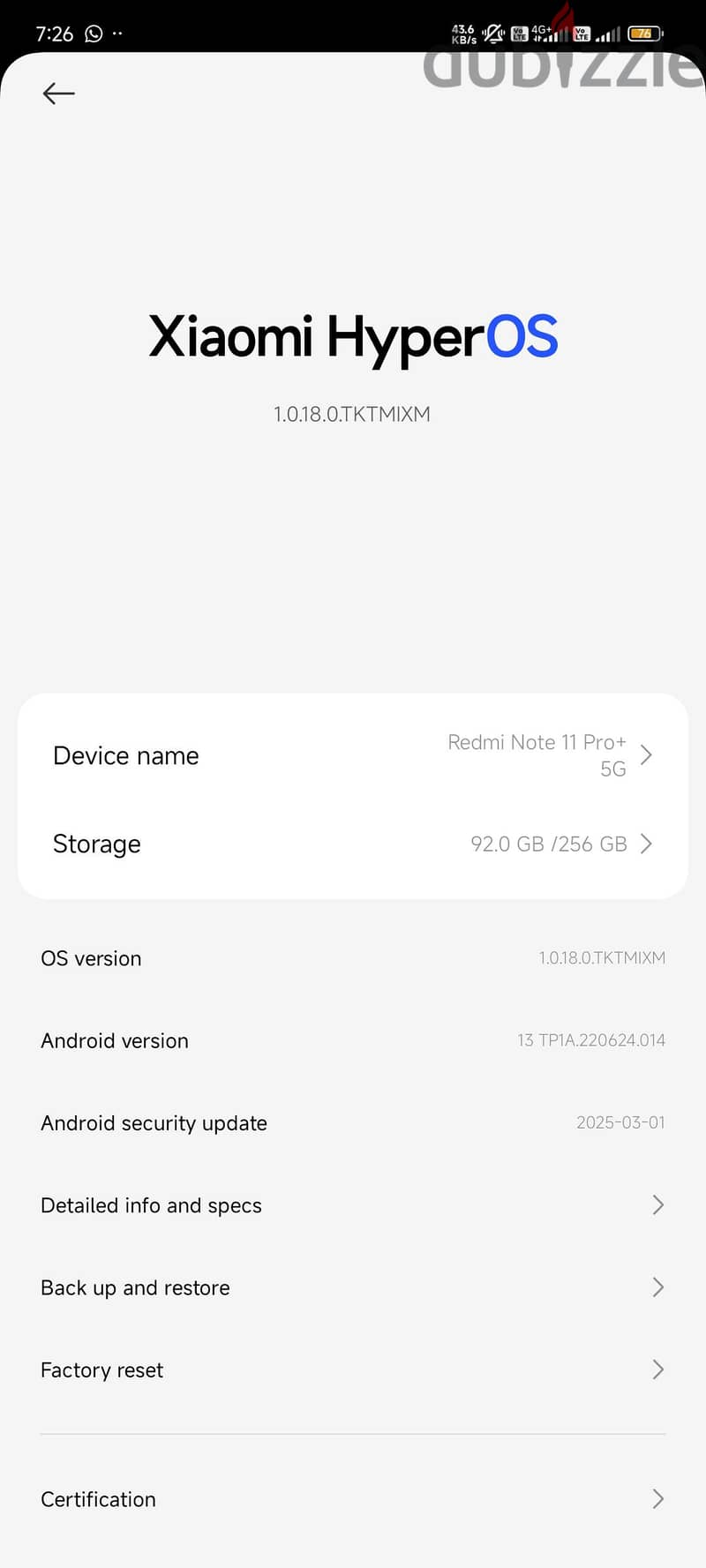 Redmi Note 11 Pro+ 5G 2