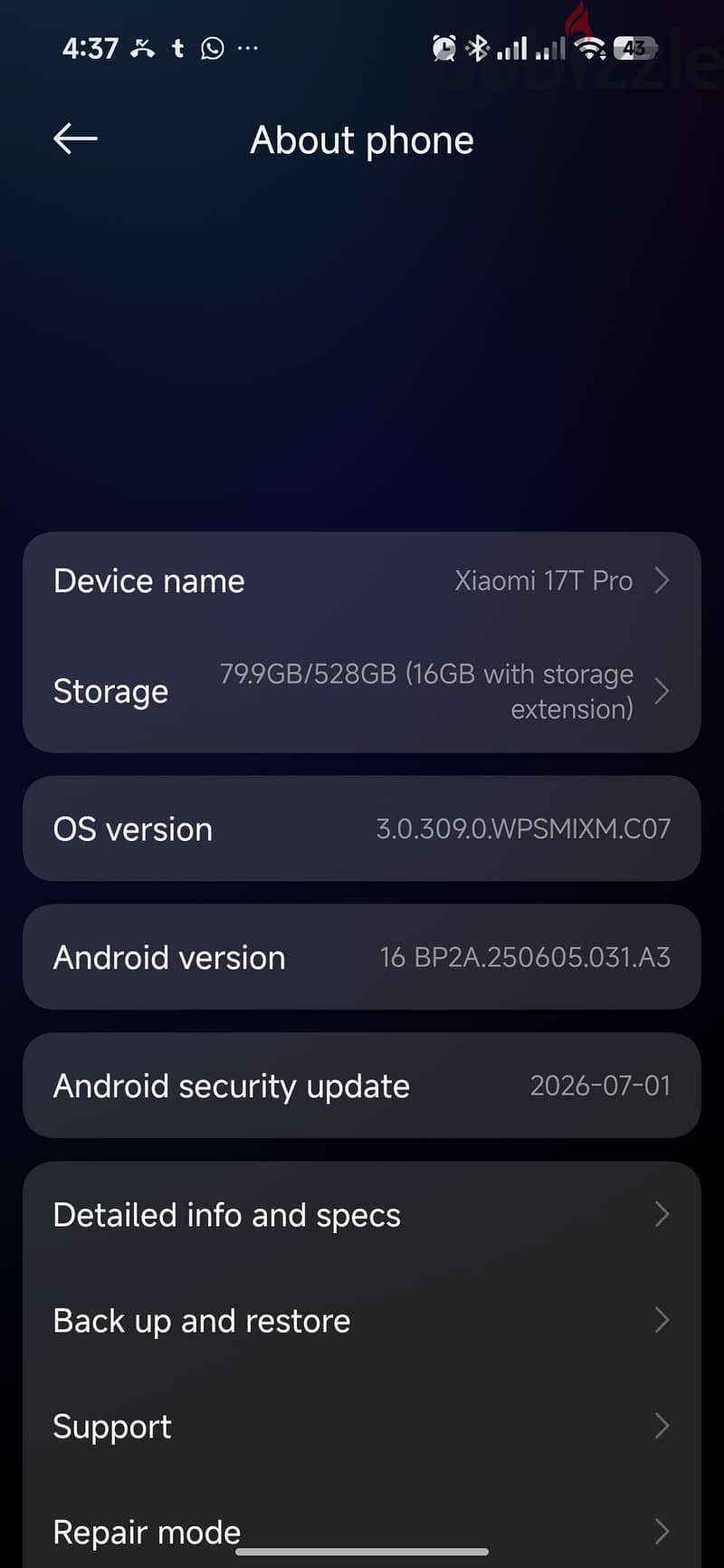 Xiaomi Other Model 2