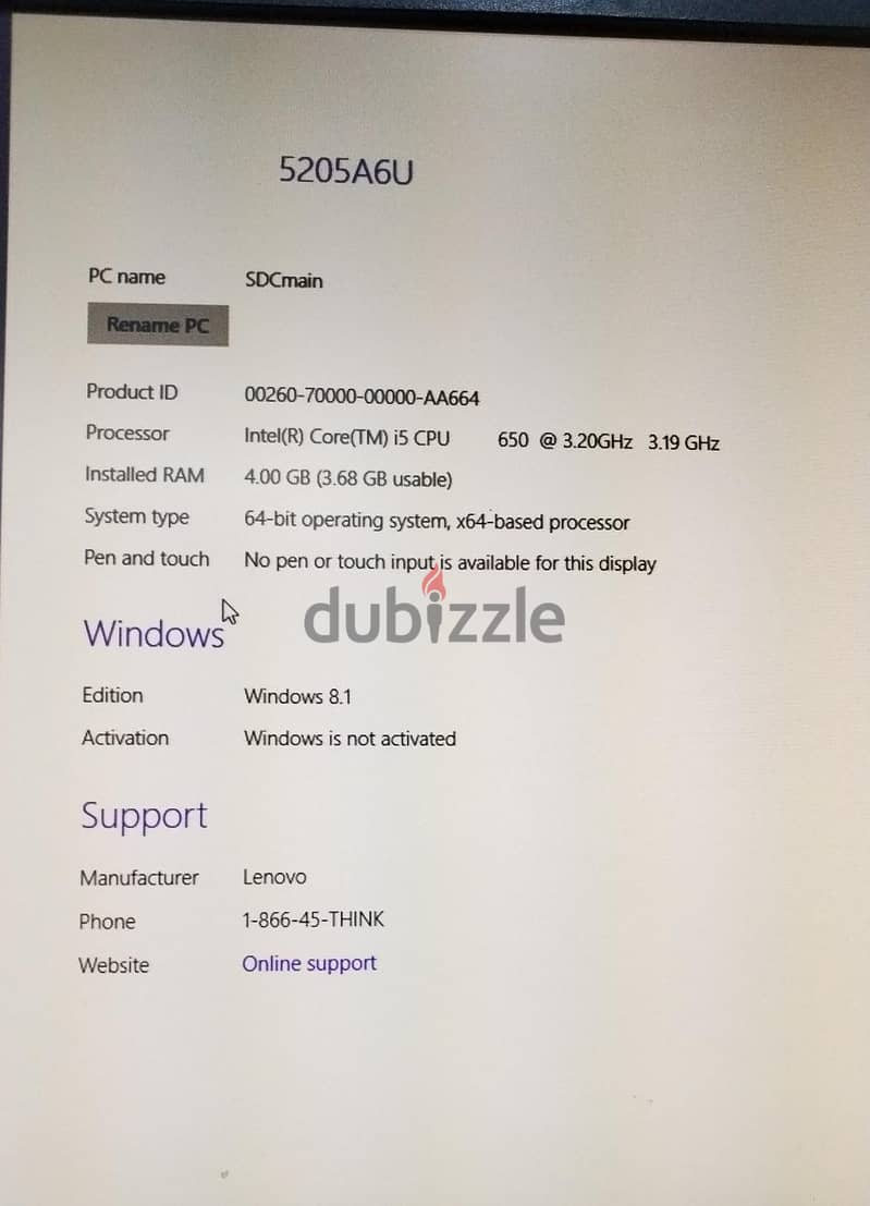 ) thinkcentre M90z (Lenovo 7
