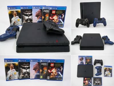 Ps4 slim بلاي ستيشن ٤ سليم