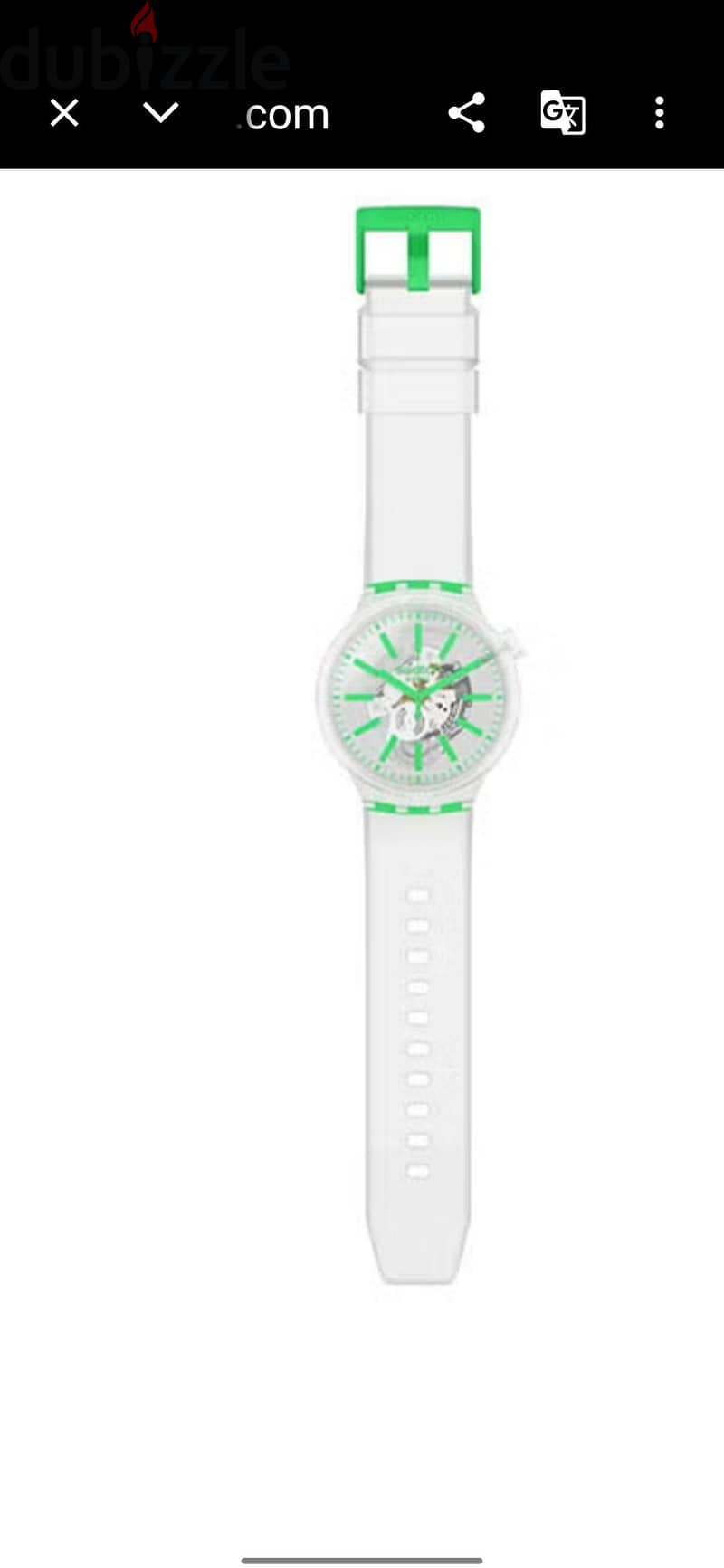 Swatch/ Rubber Analog Watch 1
