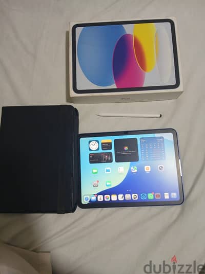 Ipad 10th gen 64 gb as new + pencile