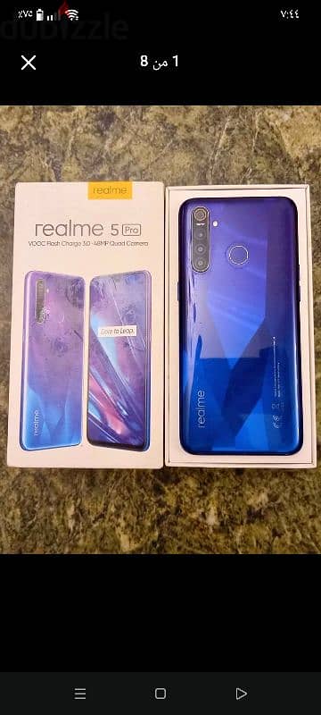 Realme 5 pro  4 128 zero  8