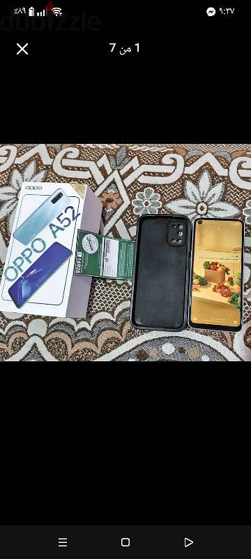 oppo A52 4 128 zero  7