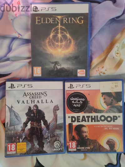 للبيع او البدل بالعاب ps5