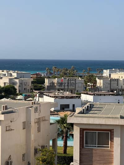 Penthouse chalet, second row from the lake and sea, for sale in Amwaj North Coast Village