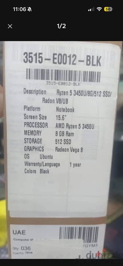 Dell vostro 3515