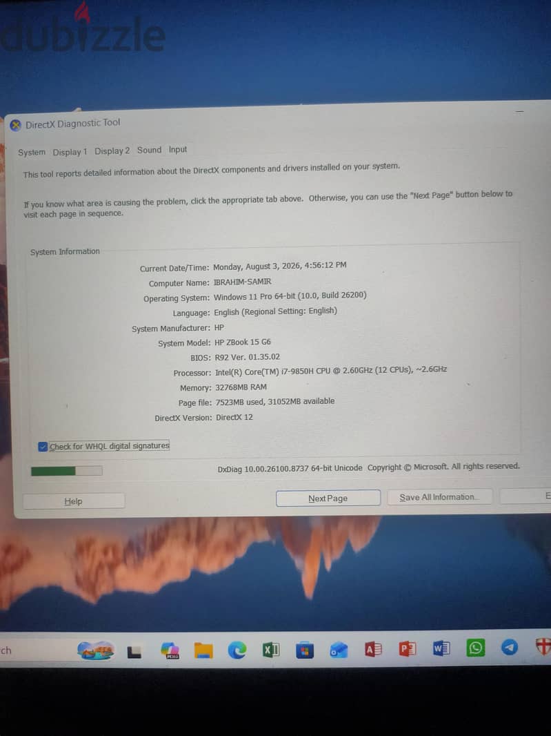 Zbook G6 6