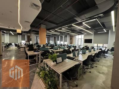 Fully Furnished 1400m Floor For rent - Mohamed Naguib Axis