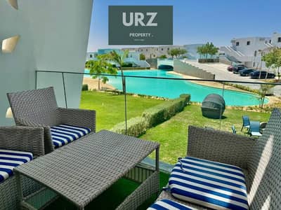 3 Bedroom Chalet First Row Lagoon View Fully Finished With ACs Installments In Ras El Hekma North Coast Near La Vista Marseilia Saada And Naya