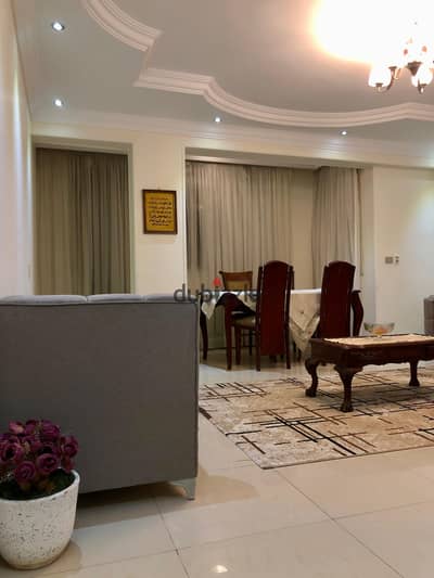 Fully furnished two-bedroom apartment with air conditioning