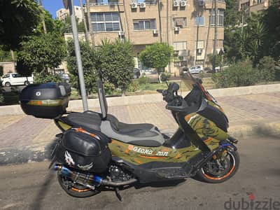 zontes e350 معدل بالكامل