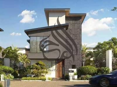Villa for sale in Creek Town new cairo prime location with down payment and installments under market price
