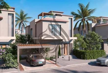 villa fully finished for sale in Solana East new cairo prime location under market price with down payment and installment