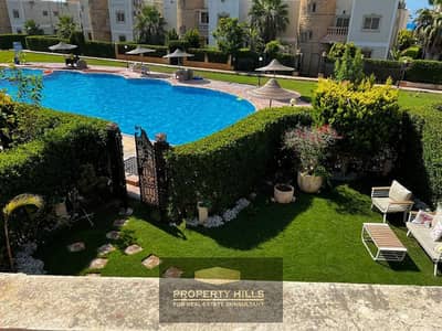 للبيع فورى شاليه بالفرش وروف 90م ع البحر مباشرة فى بالم بيتش السخنه Palm Beach – العين السخنة