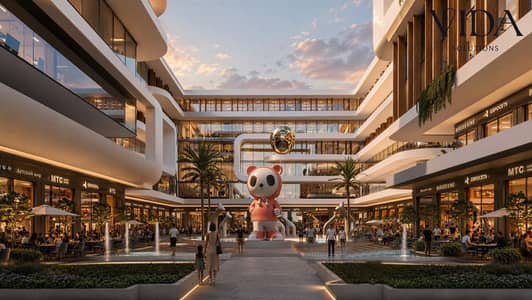 للبيع مكتب 62 متر علي المحور المركزي مباشر في 6 اكتوبر mall WALK’N بالتقسيط علي 10 سنين