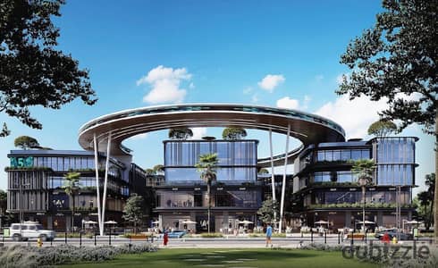 Commercial store for sale 40m in Connct for mall in October Gardens with the lowest down payment of 10% and the longest repayment period with the management and operation company.