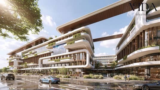 28 sqm Clinic Fully Finished for Sale on Central Axis | 6th of October WALK'N Mall Installments Over 10 Years
