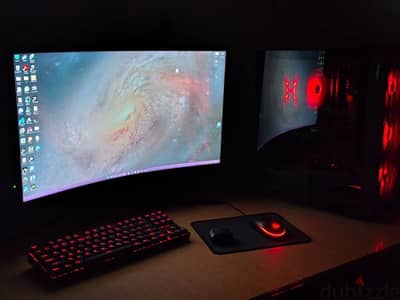 Gaming Pc. ryzen 5 5600, Asus Dual RTX 4060, 2k 144hz monitor.
