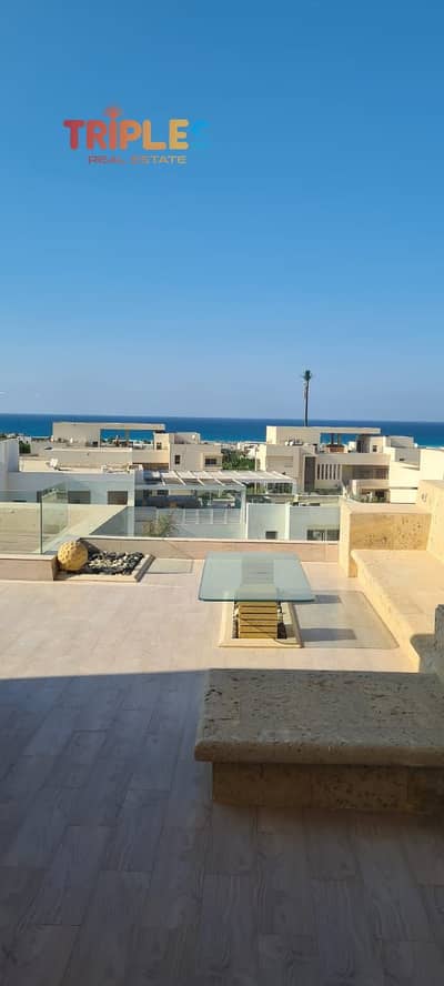 Hacienda White Chalet With Roof Full Sea View For Sale