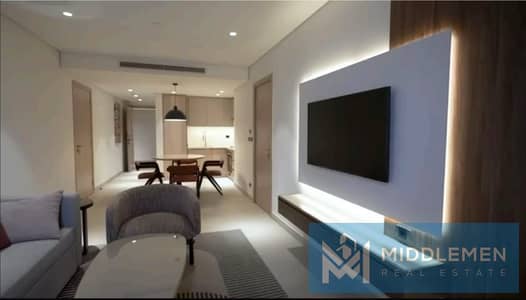 Hotel Apartment100%  for Sale RTM Ultra Super Lux Fully Furnished Lake and Landscape View Fifth square AlMarasem Lake Residence Rotana Hotel New Cairo