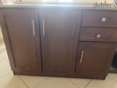 kitchen base unit with worktop