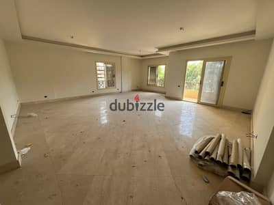 Ultra Super Lux Apartment for Sale in AUC Housing, New Cairo | 220 sqm | First Floor | North Facing | Open Garden View | Elevator | Prime location