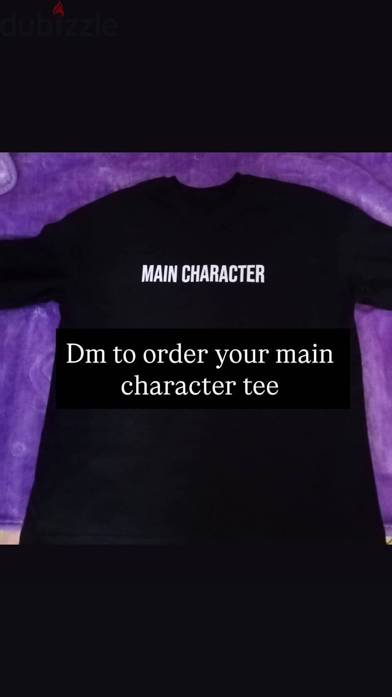 Main character tee 1