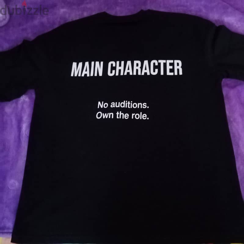 Main character tee 3