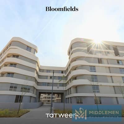 apartment 165m + 45m garden prime location under market price ready to move bloomfields mostkbal city