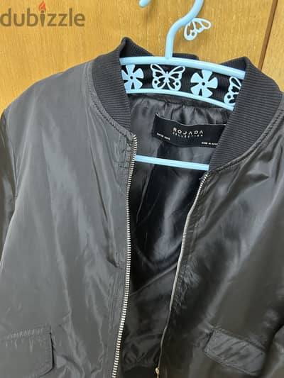 Rojada Black Jacket چاكيت ووتر بروف في حالة سليمة تماماً