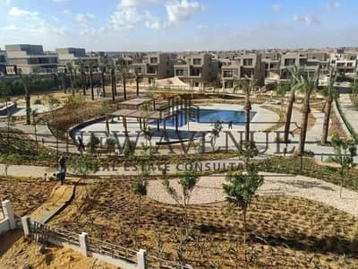 فيلا مستقلة  كورنر بجاردن للبيع  برايم لوكيشن اوبن ڤيو في بالم هيلز نيو كايرو palm hills new cairo  استلام فوري