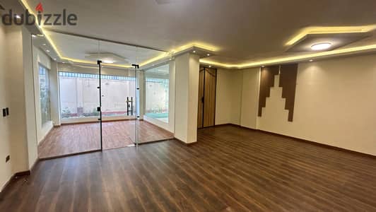 For sale, a luxury duplex with a private garden and independent entrance for sale in South Academy, Fifth Settlement  | 315m