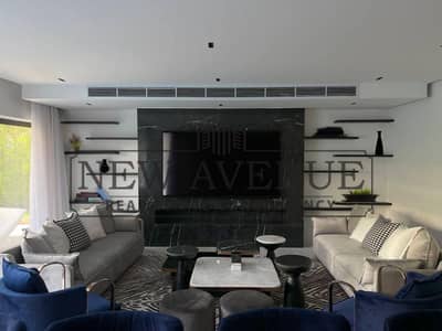 Fully finished with AC’s Ground apartment Lake view residence 1 with prime location and with private pool