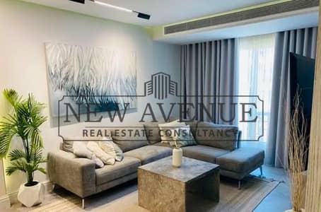 Furnished Apartment in stone residence compound with high end finishing