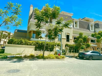 villa for sale in sarai compound - 239m -downpayment 6% over 10years - with discount 14%