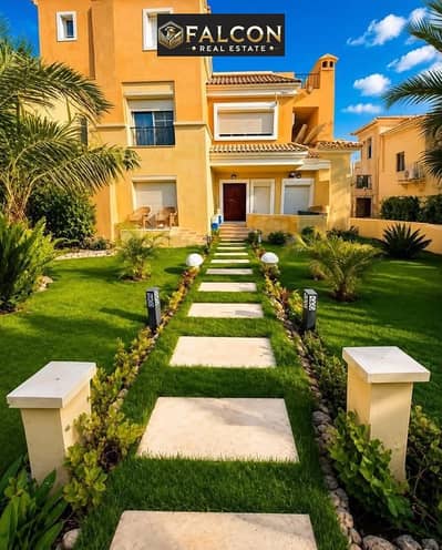 فيلا بنص السعر او قسط 28 الف بس فيو لاند سكيب في كمبوند سراي قلب القاهره الجديده امام مدينتي التجمع الخامس  المستقبل سيتيNew Cairo Sarai