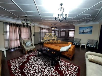 Apartment for rent in Madinaty 266m with a garden view, fully furnished B1 next to services, fully air-conditioned