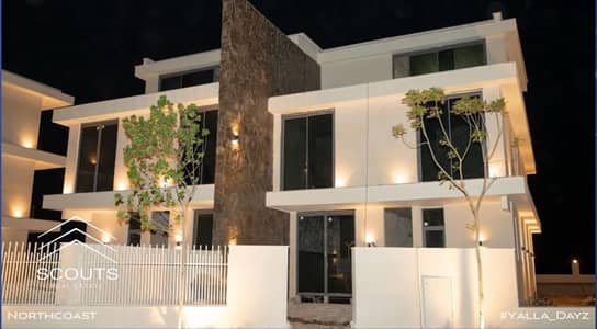Marina 5 North Coast studio for Sale First Row Ground Floor with Garden Sea View Fully Furnished Ready to Move Near Rixos Hacienda