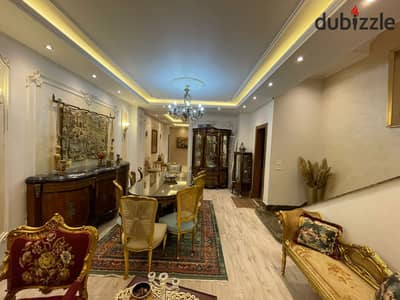 Dubex for sale in Al Lotus North, first and second floor with a store and garage, and there is a swimming pool and garden for the residents