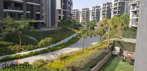 Apartment for sale in Sun Capital Compound (Arabia); fully finished to ultra-super-lux standards, featuring a prime view overlooking the landscape.