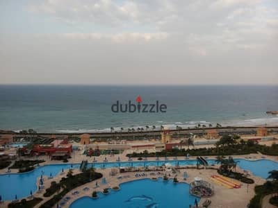 شاليه للبيع أفضل موقع بأهرامات بورتو السخنه الفيو كما بالصور فيو فريد  أفضل رؤية للبحر و حمامات السباحة