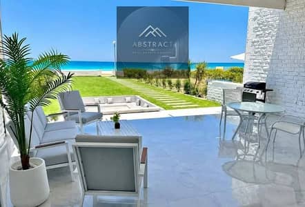 Sea-front chalet for a steal, fully finished in Marina5 Al Alamein - North Coast right before Lasan Al Wuzara, next to Rixos Hotel minutes from Marasi