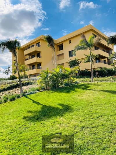 Distinct duplex for sale with Orascom in compound Owest largest area 4 rooms panorama view landscape